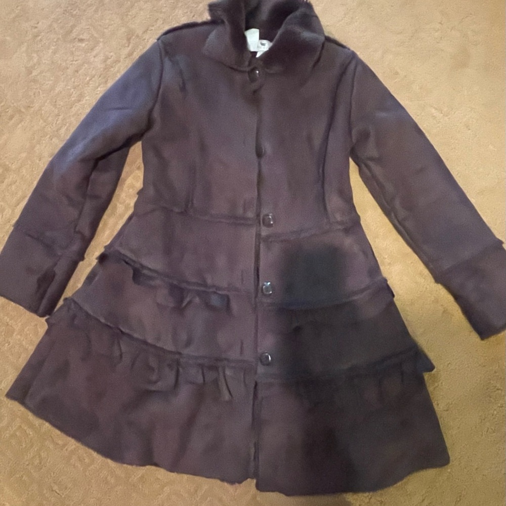 Widgeon chocolate girls coat